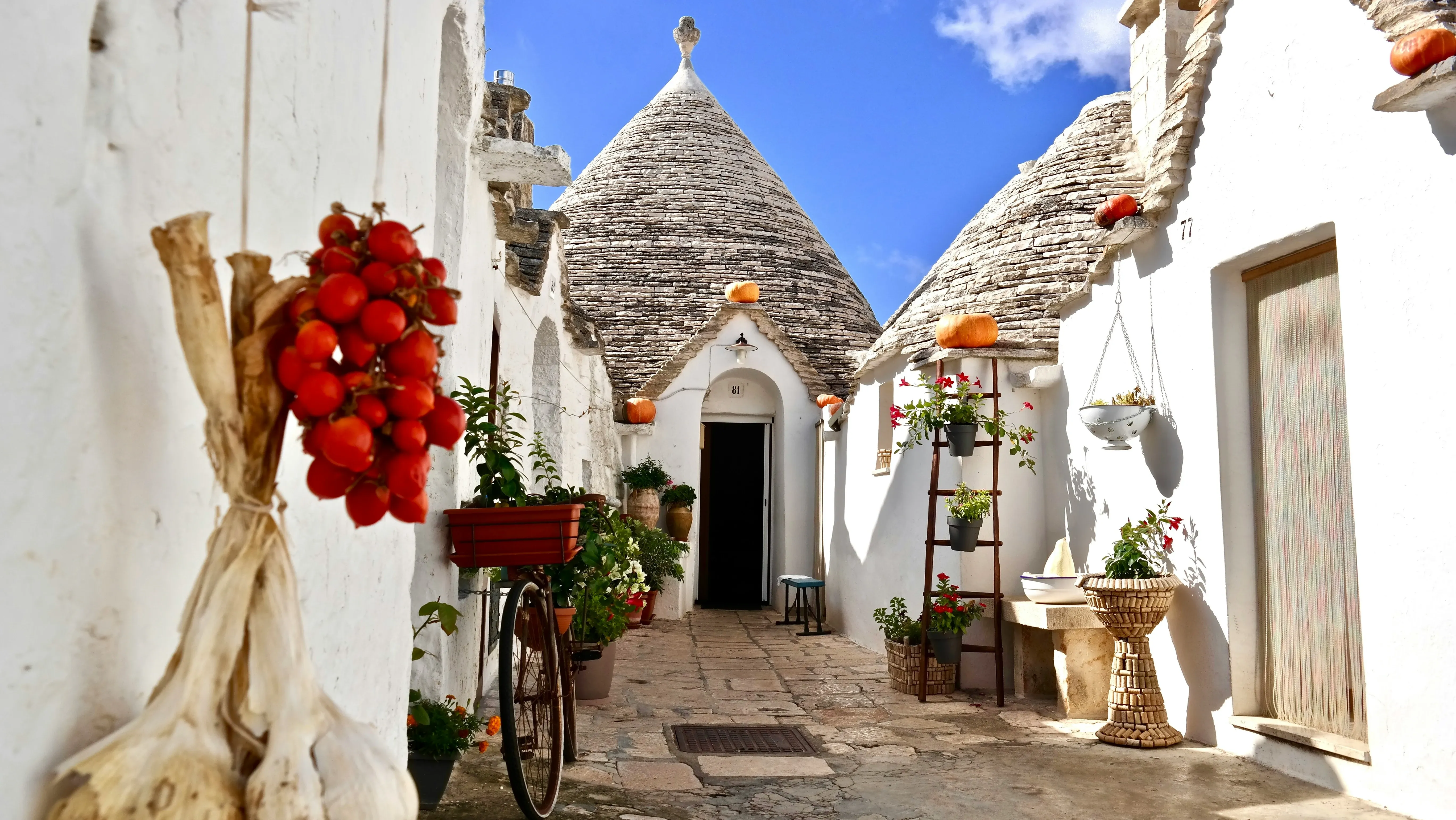 A typical trullo of Alberobello